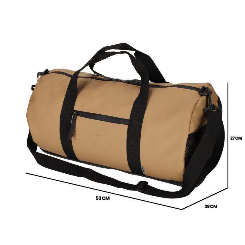 NORLÄNDER Dull PU Duffelbag - Brun
