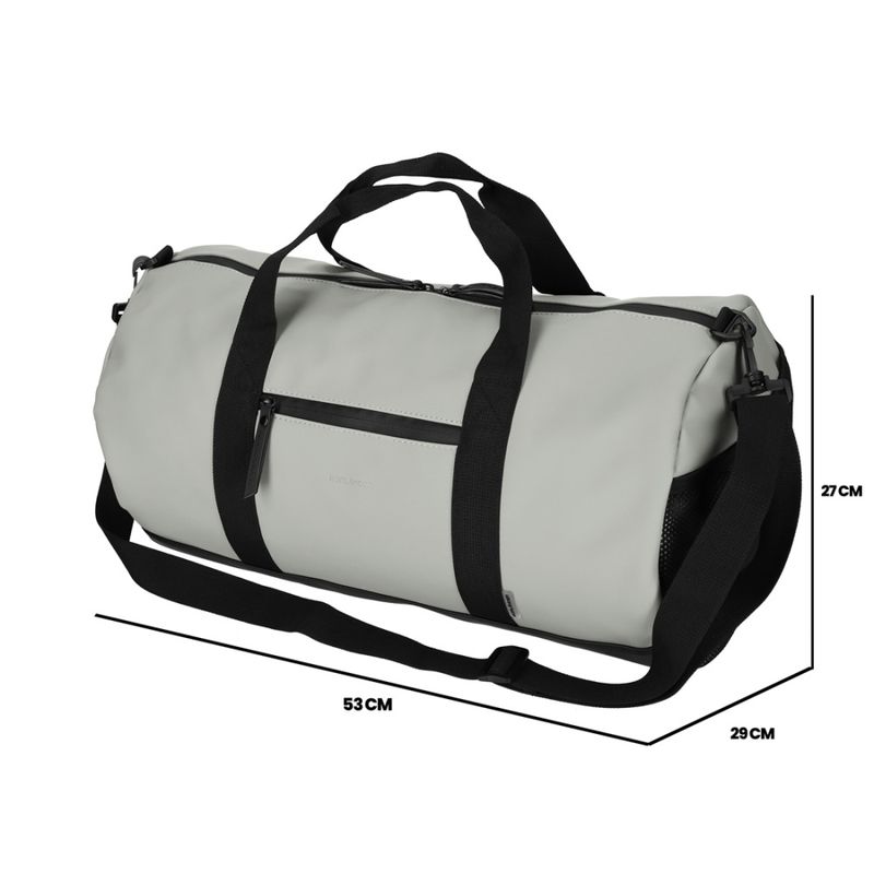 NORLÄNDER Dull PU Duffelbag - Grå