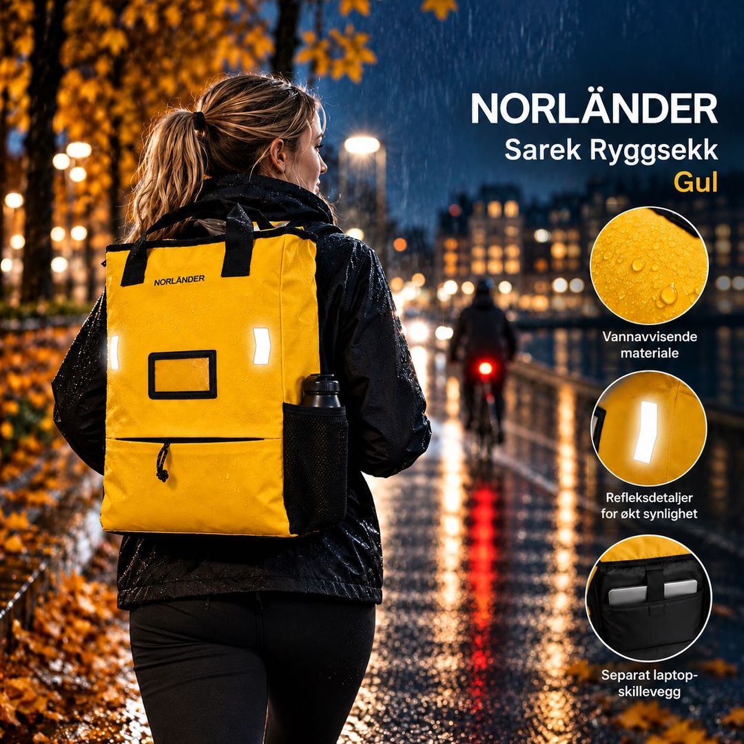 Stilrene ryggsekker med plass til det du trenger gjennom dagen.